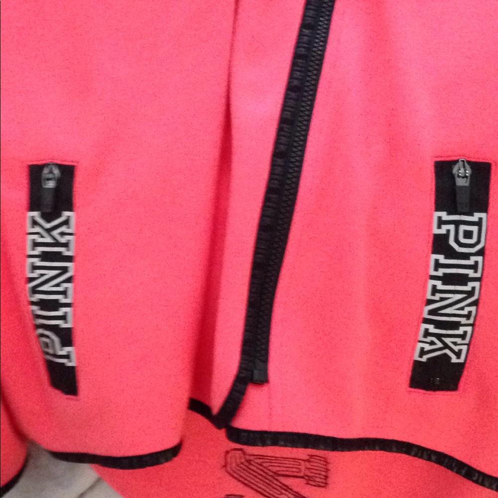 *VS pink high low bling jacket - Picture 5 of 8